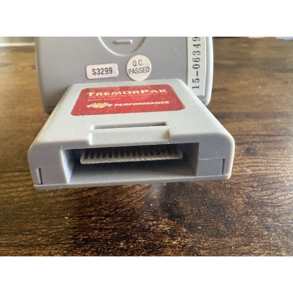 Tremor Pak Nintendo 64 N64 Controller Rumble Pak Pack Performance - Picture 3 of 4